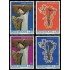REL/S Vaticano 518/21 1970  Año Internacional de la lucha contra el racismo Crucifijos MNH