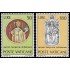 REL/S Vaticano 531/32 1971 Milenario de St. Etienne rey de Hungría MNH