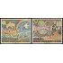 Vaticano 569/70 1974 Centenario del UPU Mocaicos MNH