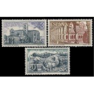 España Spain 2443/45 1977 Monasterio San Pedro de Cardeña MNH