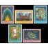 Vaticano 571/75 1974 La Biblia Ilustraciones de estudiantes MNH