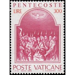 Vaticano 593 1975 Pentecostes Cuadro del Greco Museo del Prado MNH Vaticano 593 1975 Pentecostes Cuadro del Greco Museo del Prado MNH