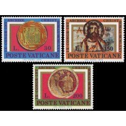 Vaticano 600/02 1975 9º Congreso internacional de arqueología cristiana MNH Vaticano 600/02 1975 9º Congreso internacional de arqueología cristiana MNH