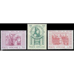 Vaticano 603/05 1975 5º Centenario de la Biblioteca vaticana MNH Vaticano 603/05 1975 5º Centenario de la Biblioteca vaticana MNH