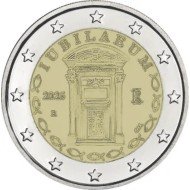 Italia 2025 2 € euros conmemorativos Jubileo 2025