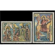 España Spain 2446/47 1977 Navidad MNH