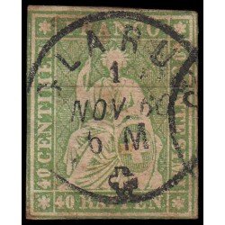 Suiza Switzerland 30 854-62 Helvetia sentada Usado Suiza Switzerland 30 854-62 Helvetia sentada Usado
