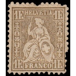 Suiza Switzerland 41 1962 Helvetia sentada MNH Suiza Switzerland 41 1962 Helvetia sentada MNH