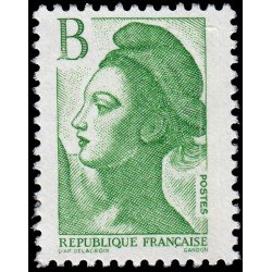 France Francia 2483 1987 Libertad de Gandon con letra B MNH France Francia 2483 1987 Libertad de Gandon con letra B MNH