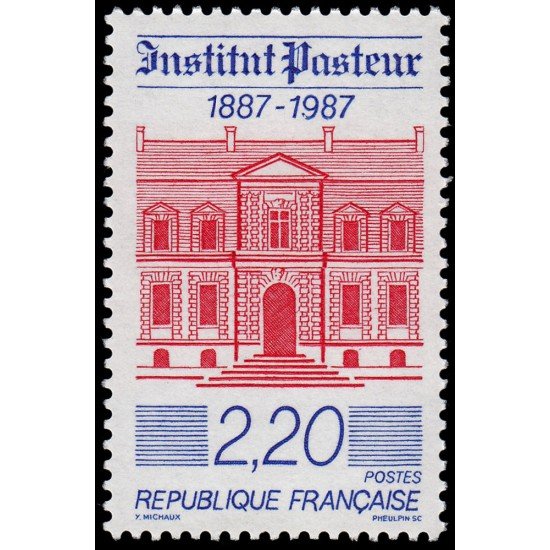 France Francia 2496 1987 Centenario del Instituto Pasteur MNH