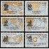 France Francia 2517/22 1987 Grandes navegantes franceses MNH