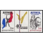 France Francia T2369A 1985 40 aniv. de la Victoria MNH France Francia T2369A 1985 40 aniv. de la Victoria MNH