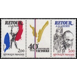 France Francia T2369A 1985 40 aniv. de la Victoria MNH France Francia T2369A 1985 40 aniv. de la Victoria MNH