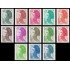 France Francia 2178/90 1982 Libertad Delacroix MNH