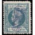 Islas Marianas 1 1899 Alfonso XIII Sello auténtico Sobrecarga falsa MH