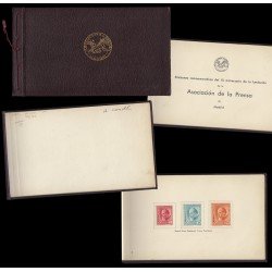 España Spain Carnet 695 1936 Carnet de la Asociación de la prensa España Spain Carnet 695 1936 Carnet de la Asociación de la prensa
