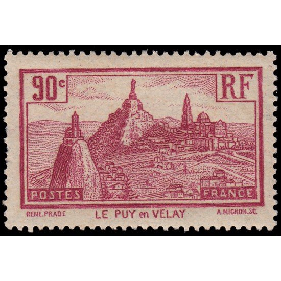 France Francia 290 1933 Le Puy en Velay MNH France Francia 290 1933 Le Puy en Velay MNH