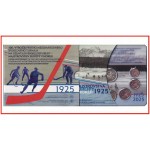 Eslovaquia 2025 Cartera Of Monedas € euro Set Hockey 