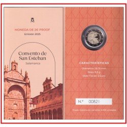 España Spain 2025 Cartera 2€ euros Proof Salamanca España Spain 2025 Cartera 2€ euros Proof Salamanca