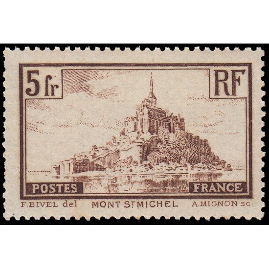 France Francia 260 Tipo I 1929-1931 Port La Rochelle MNH France Francia 260 Tipo I 1929-1931 Port La Rochelle MNH