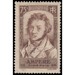 France Francia 310 1936 Centenario de la muerte de André M. Ampère MH France Francia 310 1936 Centenario de la muerte de André M. Ampère MH