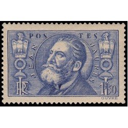 France Francia 318 1936 22 aniv. de la muerte de Jean Jaurès MNH France Francia 318 1936 22 aniv. de la muerte de Jean Jaurès MNH
