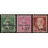 France Francia 253/55 1929 Semeuse, Pasteur Usados