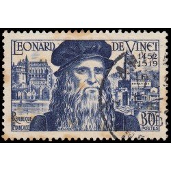 France Francia 929 1952 5 Centenario del nacimiento de Leonardo da Vinci Usados France Francia 929 1952 5 Centenario del nacimiento de Leonardo da Vinci Usados
