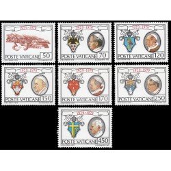 Vaticano 678/84 1979 50 aniv. fundación ciudad del Vaticano MNH Vaticano 678/84 1979 50 aniv. fundación ciudad del Vaticano MNH