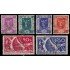 France Francia 322/27 1936 Exposición Internacional de Paris (1937) Usados