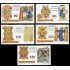 REL/S Vaticano 689/93 1980 15 Centenario de St. Benedicto de Nursie Fundador de los Benedictinos MNH
