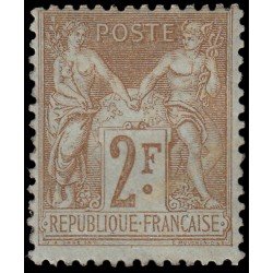 France Francia 105 1900 Paz y Comercio (Tipo Sabio) MH France Francia 105 1900 Paz y Comercio (Tipo Sabio) MH