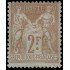 France Francia 105 1900 Paz y Comercio (Tipo Sabio) MH