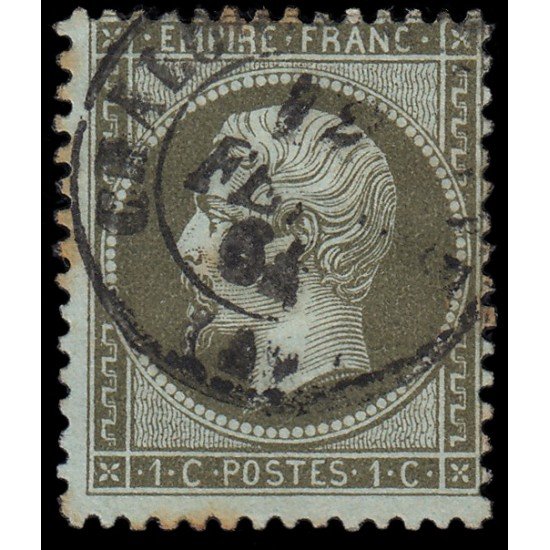 France Francia 19 1862 Napoleón III Usado France Francia 19 1862 Napoleón III Usado