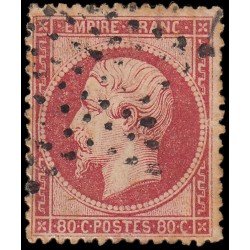 France Francia 24 1862 Napoleón III Usado France Francia 24 1862 Napoleón III Usado