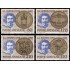 Vaticano 694/97 1980  300 aniv. de la muerte de G. L. Bernini Obras sobre medallas Retrato MNH