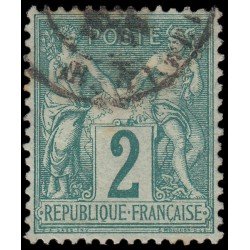 France Francia 62 1876 Paz y Comercio (Tipo Sabio) Usado France Francia 62 1876 Paz y Comercio (Tipo Sabio) Usado