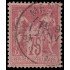 France Francia 81 1885 Paz y Comercio (Tipo Sabio) Usado