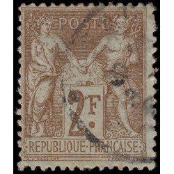France Francia 105 1900 Paz y Comercio (Tipo Sabio) Usados France Francia 105 1900 Paz y Comercio (Tipo Sabio) Usados