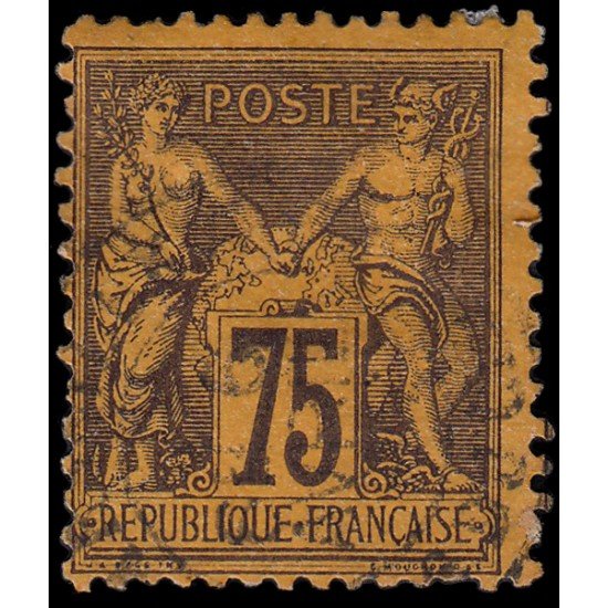 France Francia 99 1890 Paz y Comercio (Tipo Sabio) Usados France Francia 99 1890 Paz y Comercio (Tipo Sabio) Usados