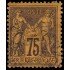 France Francia 99 1890 Paz y Comercio (Tipo Sabio) Usados