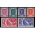 France Francia 322/27 1936 Exposición Internacional de Paris (1937) MNH