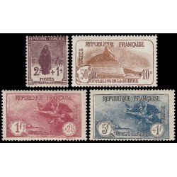 France Francia 229/32 1926-1927 Huérfanos de guerra MNH France Francia 229/32 1926-1927 Huérfanos de guerra MNH