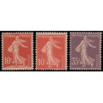 France Francia 134/36 1906 Semeuse MNH