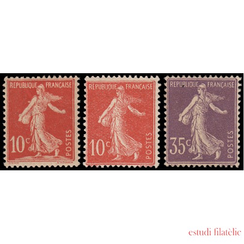 France Francia 134/36 1906 Semeuse MNH