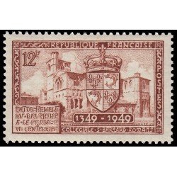 France Francia 839 1949 6º Centenario de la afiliación de Dauphiné MNH France Francia 839 1949 6º Centenario de la afiliación de Dauphiné MNH