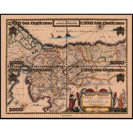 Vaticano HB 20 1999 Lugares Santos de Palestina MNH Vaticano HB 20 1999 Lugares Santos de Palestina MNH