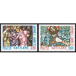 Vaticano 700/01 1980 Todos los Santos MNH Vaticano 700/01 1980 Todos los Santos MNH