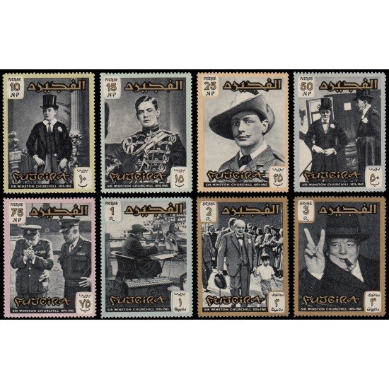 Emiratos Arabes Fujeira 60/67 1966 Winston Churchill (1874 - 1965) MNH Emiratos Arabes Fujeira 60/67 1966 Winston Churchill (1874 - 1965) MNH