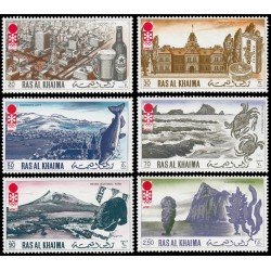 Ras-al-Khaima 600/05 1972 Juegos Olímpicos de Invierno de 1972 Sapporo (III) MNH Ras-al-Khaima 600/05 1972 Juegos Olímpicos de Invierno de 1972 Sapporo (III) MNH